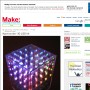 MAKE: Blog: Hypnocube- 3D LED kit